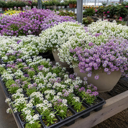 1000pcs Fragrant Sweet Alyssum Seed Pack Outdoor Landscape Planting