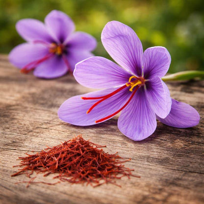 100pcs Quick Growing Cold Tolerant Plants with Saffron Seeds for Yard Planting