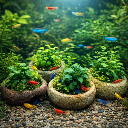 1987Pcs Aquarium Seeds Effortless to Grow develop fine anchoring root systems to support long lasting soft underwater foliage growth