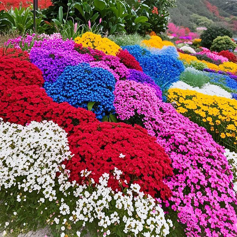 463Pcs Creeping Thyme Seeds Low-Growing Perennial  Thymus Serpyllum Ground Cover Garden