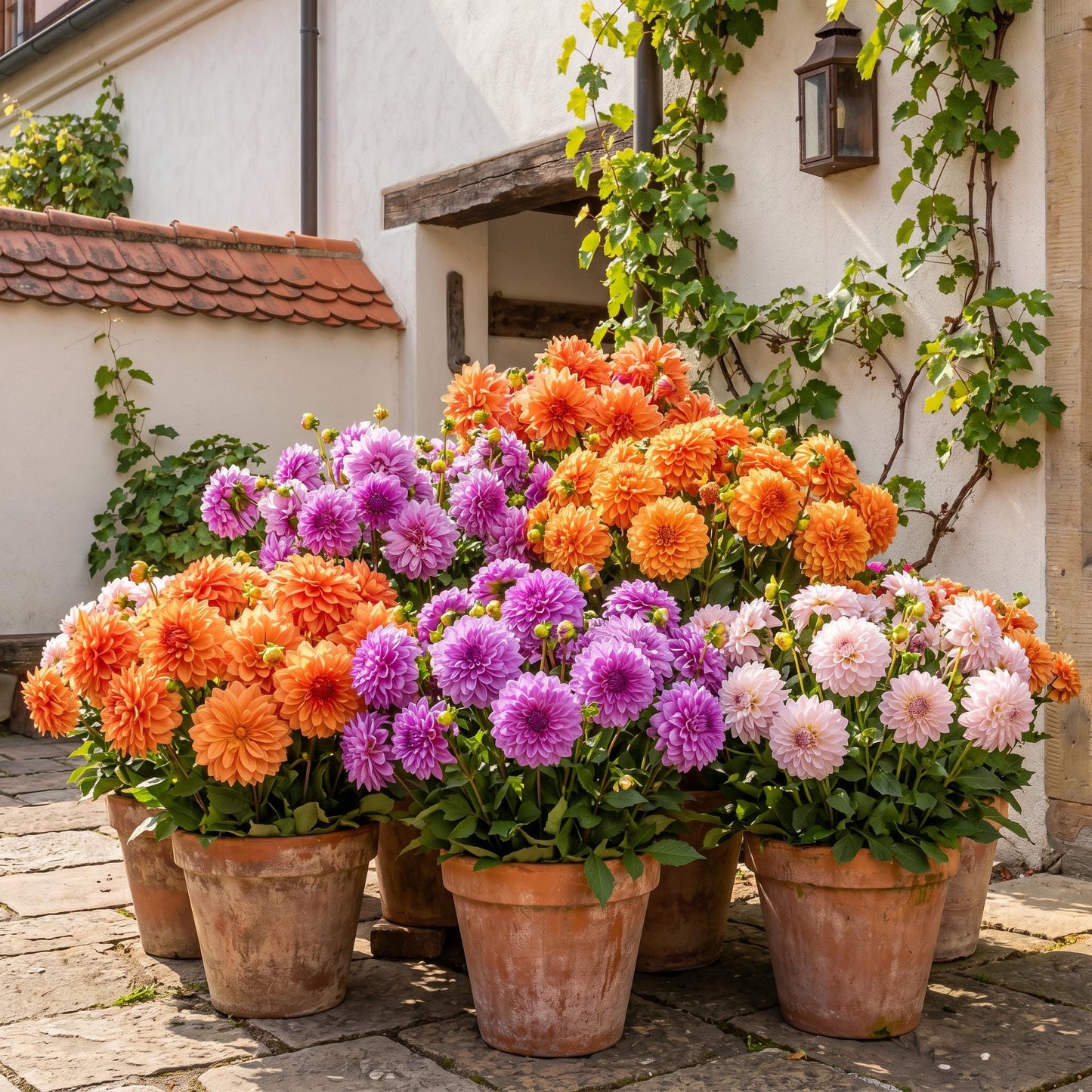100pcs mixed dahlia seeds, beautiful garden flowers, vibrant colors, easy to grow, non-GMO perennial, garden gift.