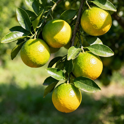 50pcs Sugar Orange Tree seeds Sweet Citrus Fruit for Outdoor Gardens, Container Growing