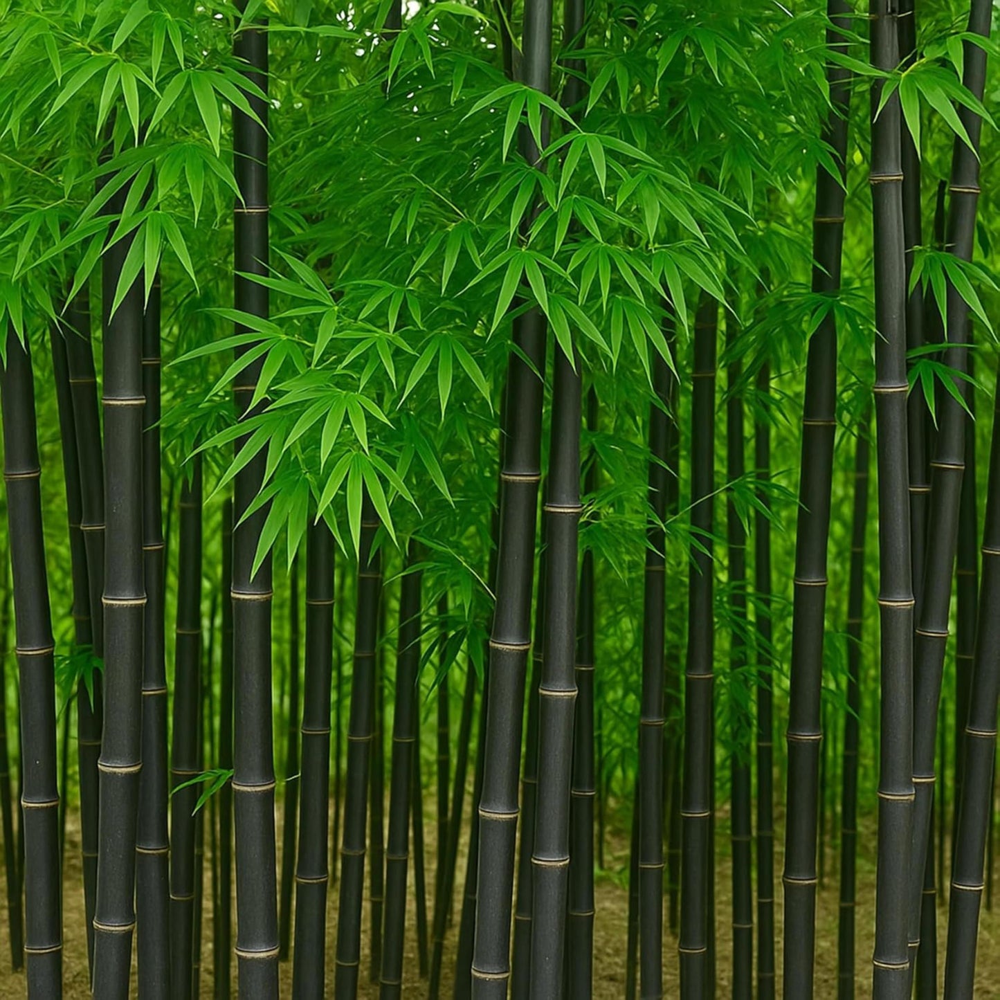100pcs Black Bamboo Seeds Fast Growing Ornamental Bamboo | Privacy Screen