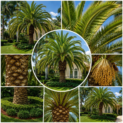10pcs Fast Growing Feathery Fronds with Palm Tree Seeds for Garden Planting