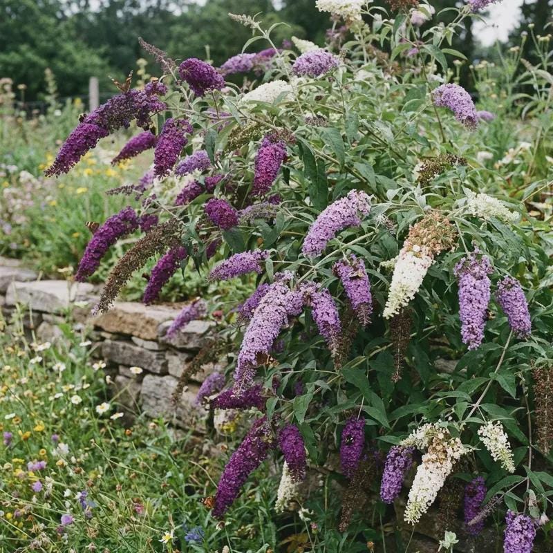 299Pcs Butterfly Bush Flower Seeds for Planting Outdoor Flower Plant Garden Home Ornamental