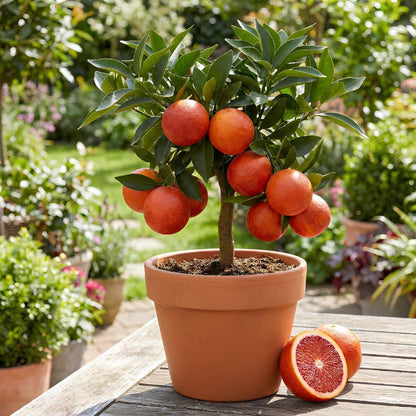 50pcs Orange Tree Seeds Easy To Grow For Home Garden Planting Ornamental Garden Tree
