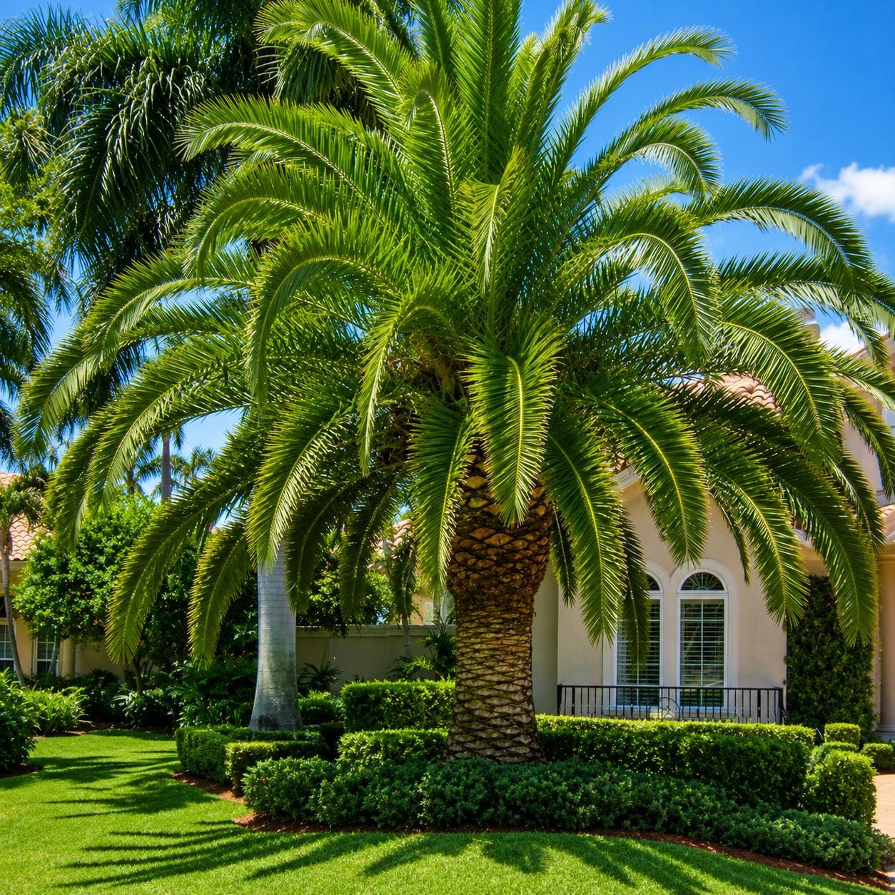 10pcs Fast Growing Feathery Fronds with Palm Tree Seeds for Garden Planting