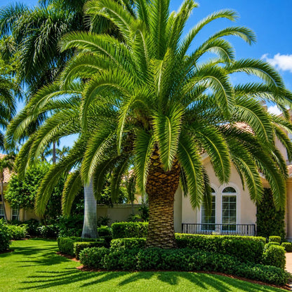 10pcs Fast Growing Feathery Fronds with Palm Tree Seeds for Garden Planting