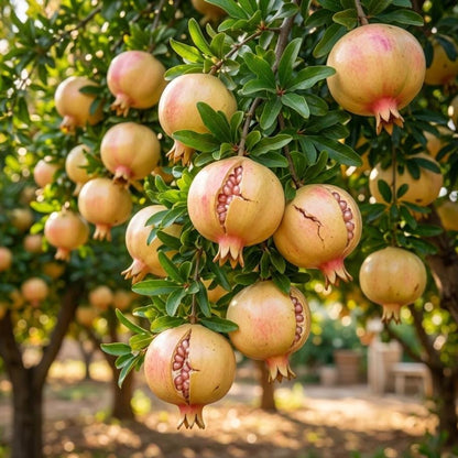 150Pcs Pomegranate Seeds well suited for courtyard planting and garden scenic arrangement