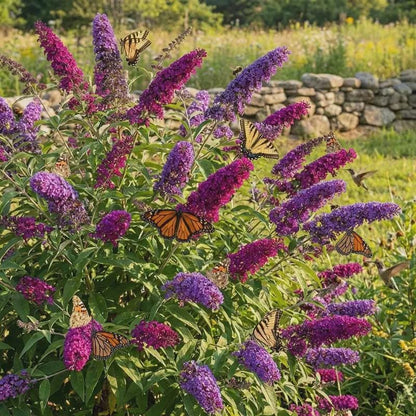 299Pcs Butterfly Bush Flower Seeds for Planting Outdoor Flower Plant Garden Home Ornamental