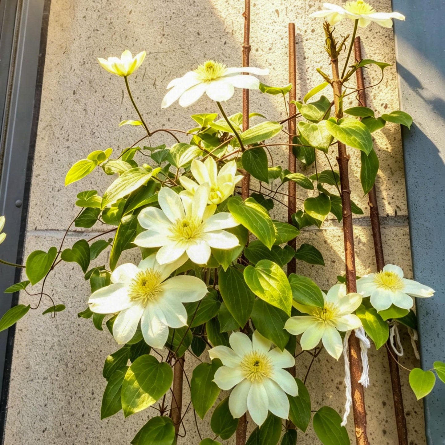 96Pcs Mix Clematis Climbing Vine Perennial Flower / Blooming Climber Patio & Garden Decor