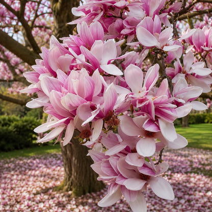 27Pcs Light Pink White Magnolia Seeds Fragrant Flower Tree Seeds