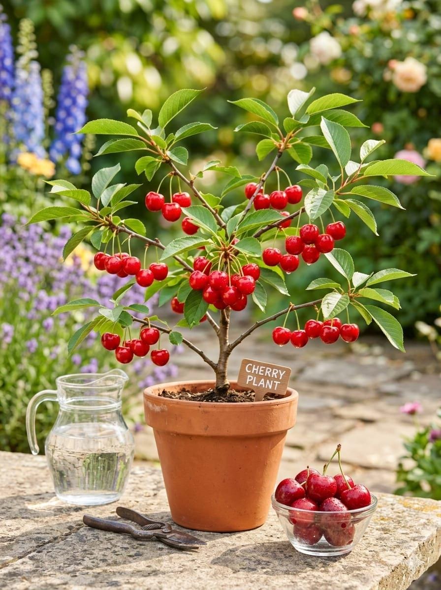 30pcs Heirloom Sweet Cherry Tree Seeds – Non-GMO Fruit Planting for Home Orchard