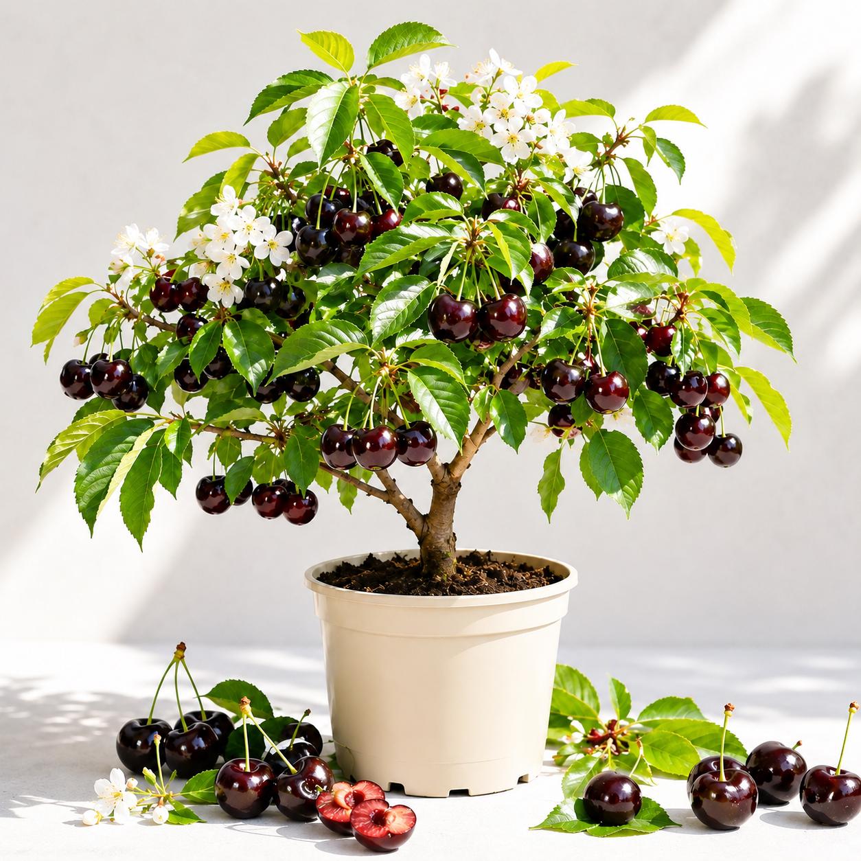 30pcs Black Cherry Tree seeds  Beautiful Spring Bloom Period  Timeless Addition To Traditional Gardens