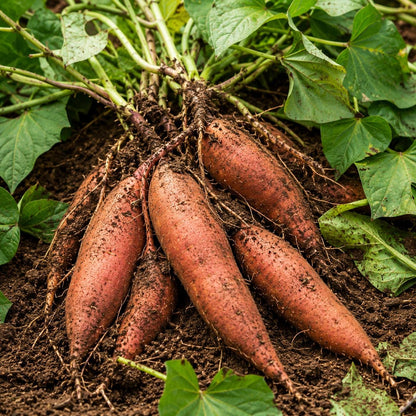 82Pcs Sweet Potato Seeds for planting in sunny open garden grounds, sheltered yard zones and terrace planting edges