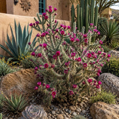 100Pcs Cold Hardy Tree Cactus Seeds - Flowering Cane Cholla - Cylindropuntia Imbricata