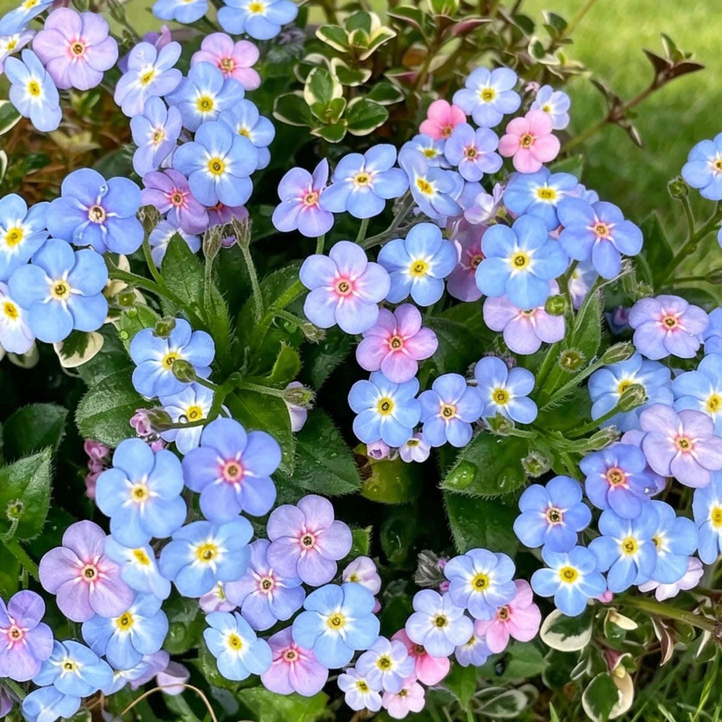 500Pcs Forget Me Not Seeds suitable for casual home gardening and long-term border decorative layout