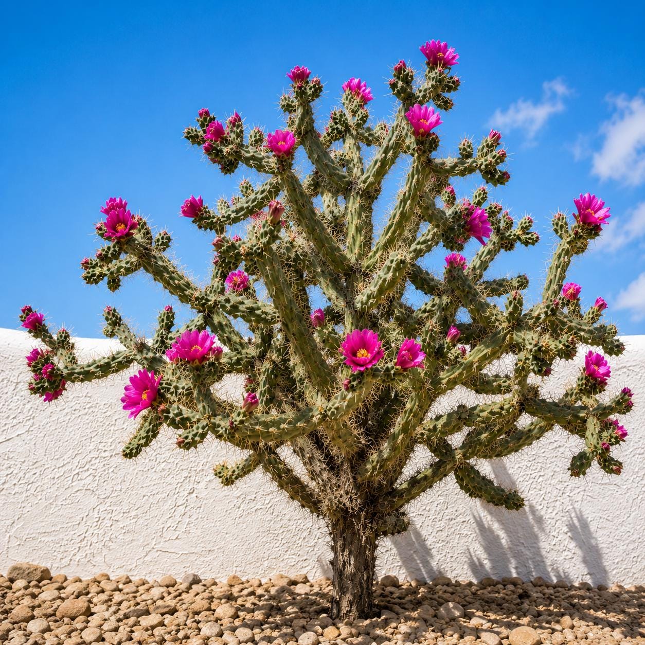 100Pcs Cold Hardy Tree Cactus Seeds - Flowering Cane Cholla - Cylindropuntia Imbricata