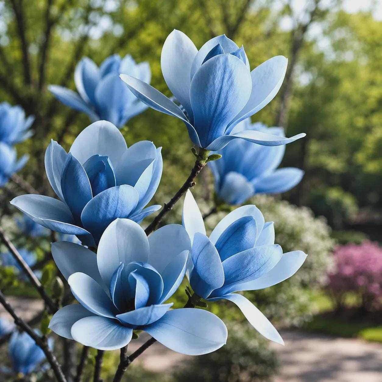 30Pcs Magnolia Flower Seeds for Planting, Fragrant Ornamental Flowering Tree, Garden Landscape Plant