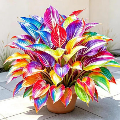 85Pcs Hosta Seeds Heart Shaped Shade Loving Perennial Plants