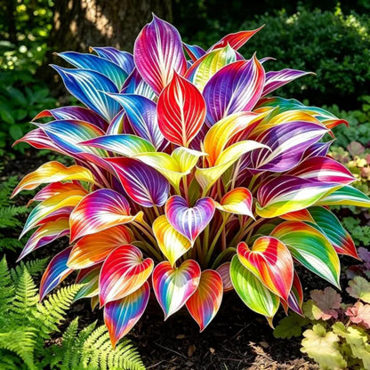 85Pcs Hosta Seeds Heart Shaped Shade Loving Perennial Plants