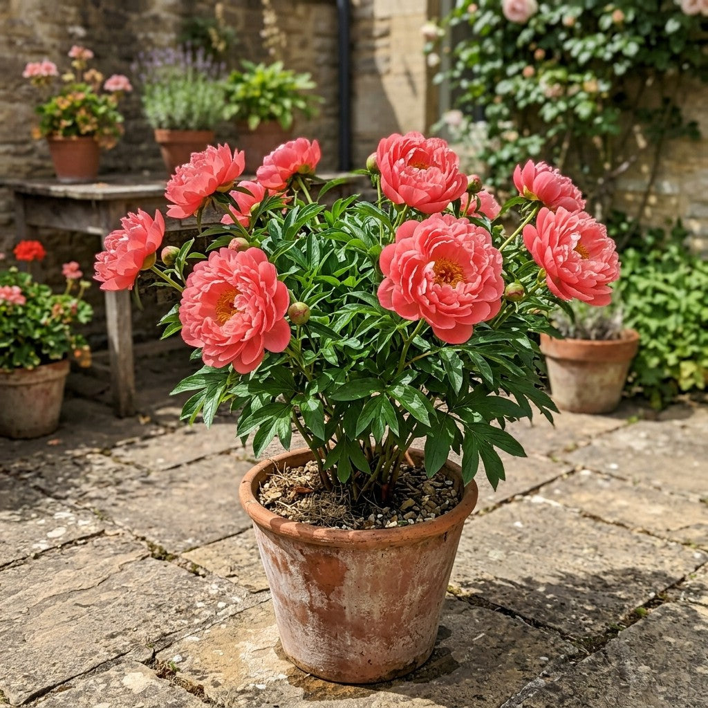 25 Coral Peony Seeds for Planting - Premium Heirloom Coral Peony Seeds