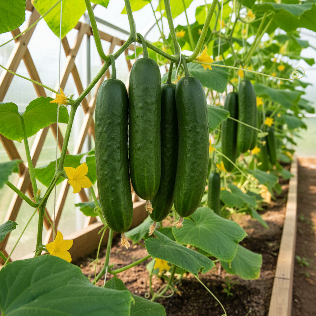 50pcs Great For Home Gardening Beginners Cucumber Seeds Easy To Grow With Dependable Germination And Steady Growth