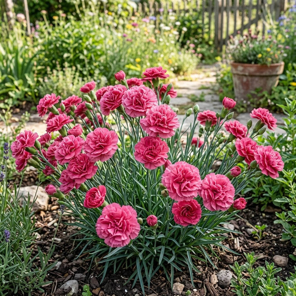 200Pcs Carnation Seeds, Ornamental Flowers for Garden Balcony & Yard