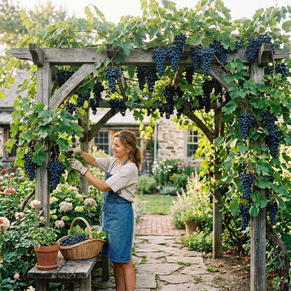 50pcs Grape Seeds Easy To Grow Great For Adding Depth And Fullness To Simple Minimal Garden Landscape Beds