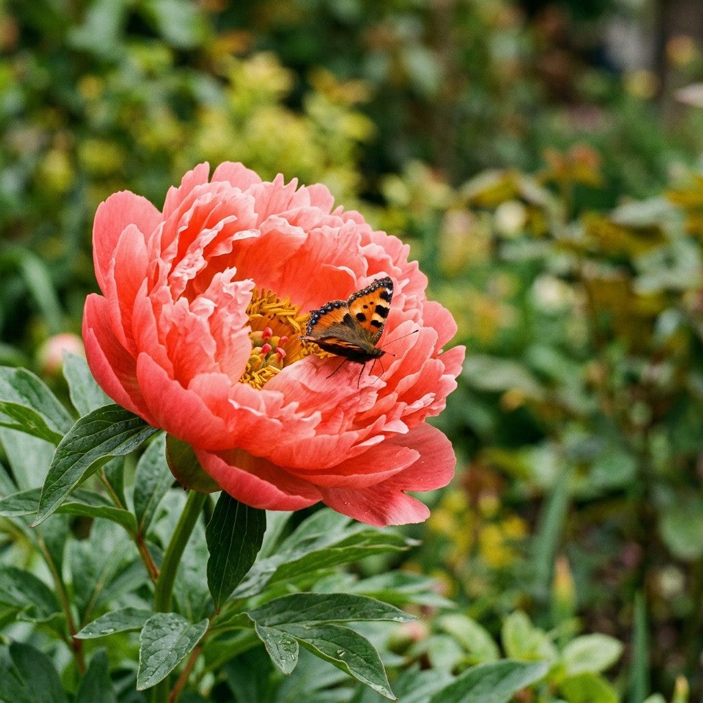 25 Coral Peony Seeds for Planting - Premium Heirloom Coral Peony Seeds