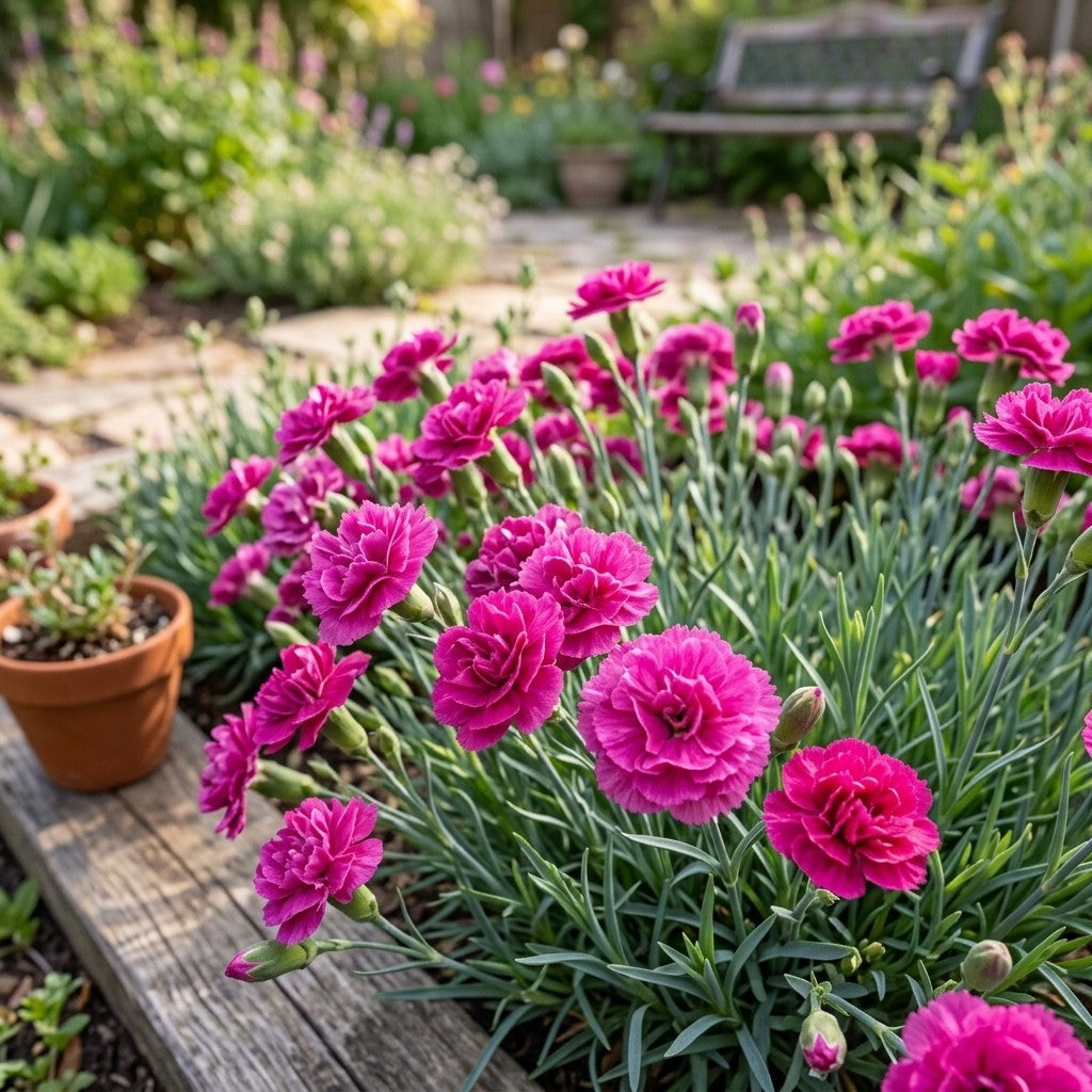 200Pcs Carnation Seeds, Ornamental Flowers for Garden Balcony & Yard