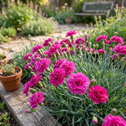 200Pcs Carnation Seeds, Ornamental Flowers for Garden Balcony & Yard