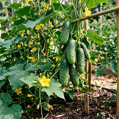 50pcs Great For Home Gardening Beginners Cucumber Seeds Easy To Grow With Dependable Germination And Steady Growth