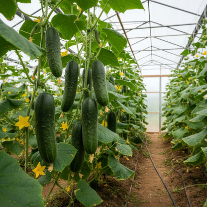 50pcs Great For Home Gardening Beginners Cucumber Seeds Easy To Grow With Dependable Germination And Steady Growth